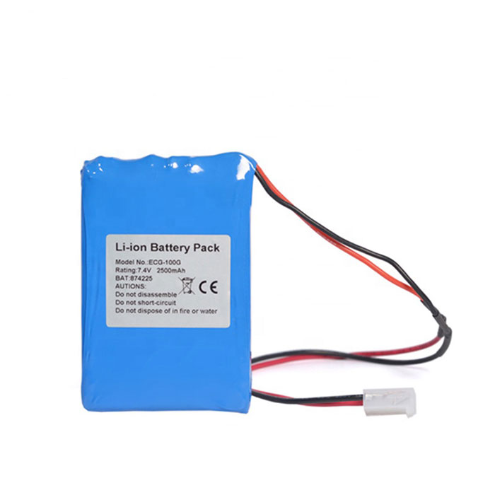 Kompatibelt Utrustningsbatteri till Contec ECG-100G Kompatibelt Utrustningsbatteri Contec till ECG-100G