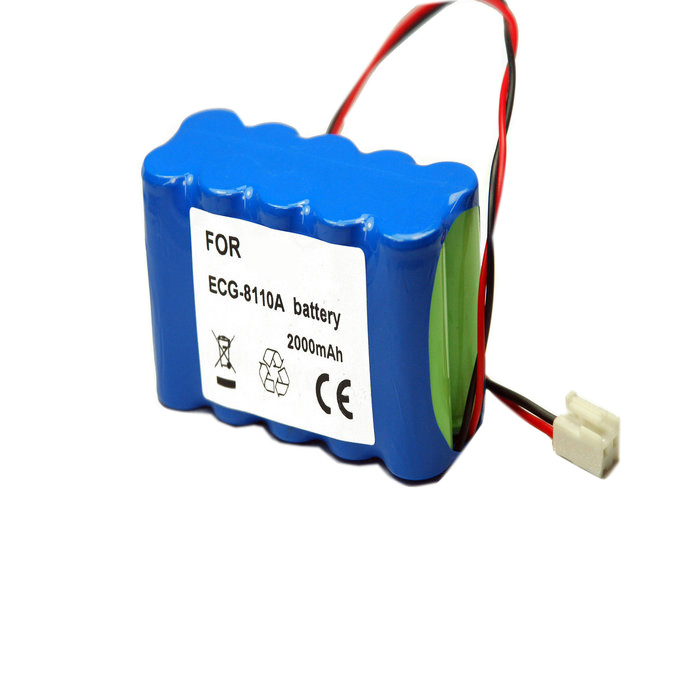 Kompatibelt Utrustningsbatteri till OSEN ECG-8110 Kompatibelt Utrustningsbatteri OSEN till ECG-8110