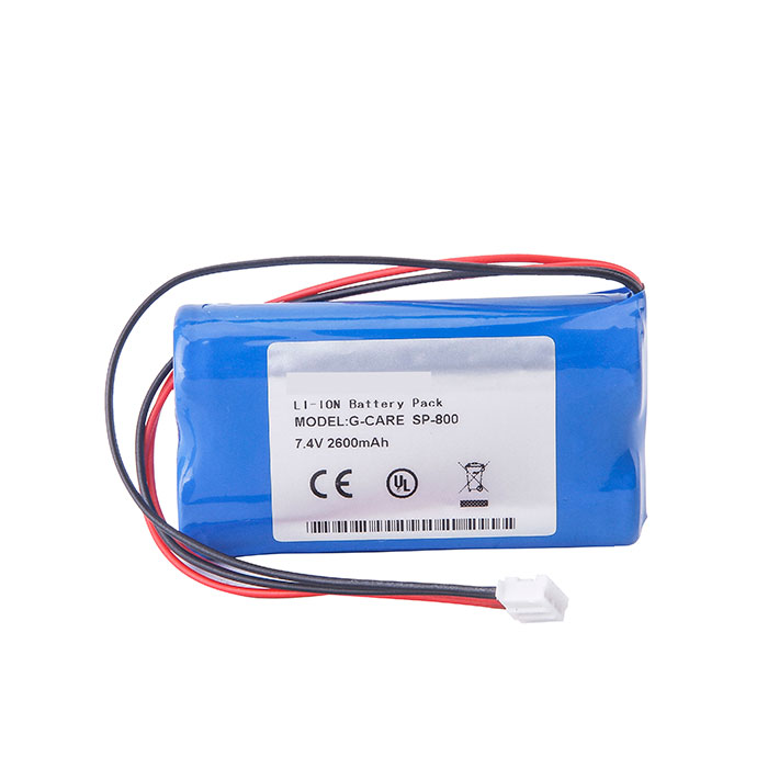 Kompatibelt Utrustningsbatteri till Bak BAK-18650C4*2 Kompatibelt Utrustningsbatteri Bak till BAK-18650C4*2