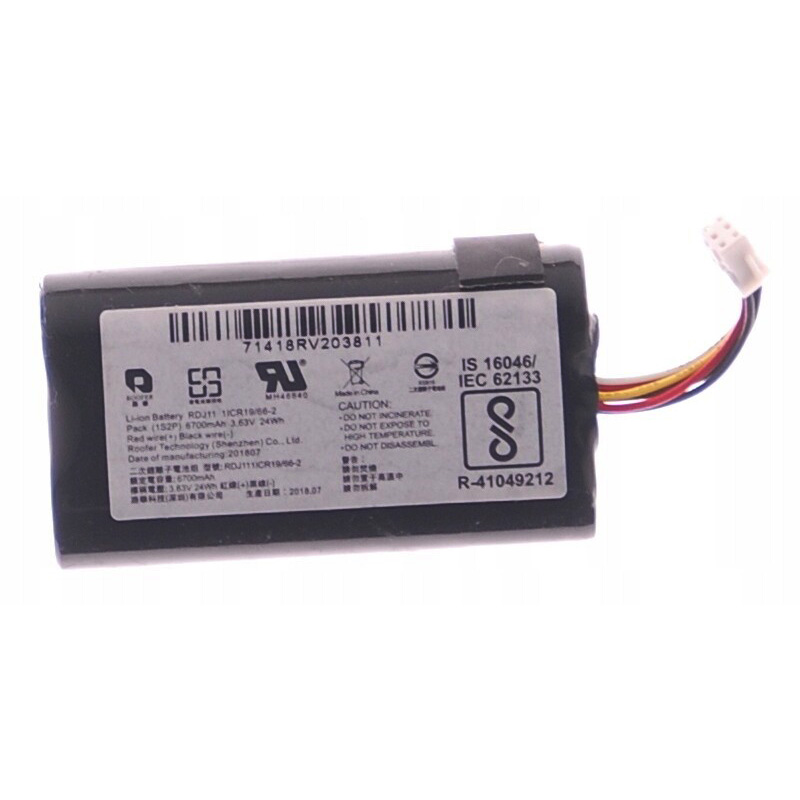 Kompatibelt Utrustningsbatteri WD  till RDJ11 1ICR19/66-2 