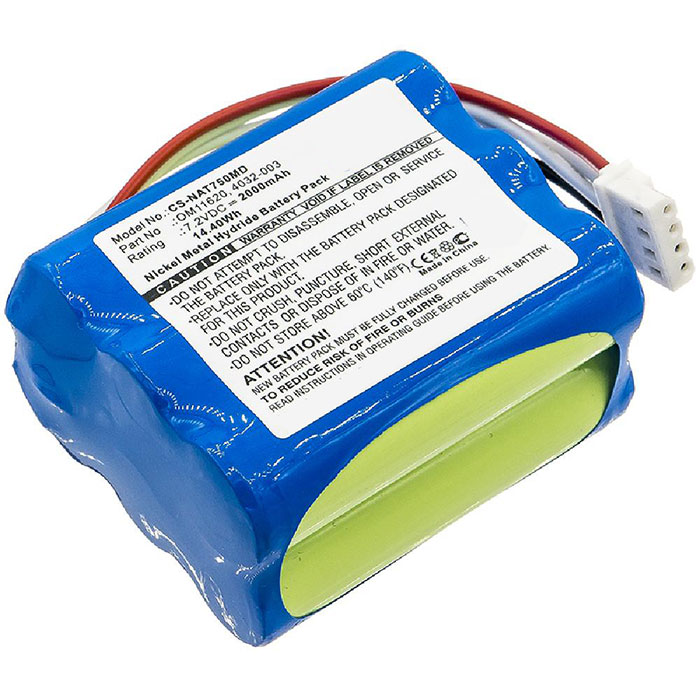 Kompatibelt Utrustningsbatteri till Nonin Nonin Pulsoximeter 7500 Kompatibelt Utrustningsbatteri Nonin till Nonin Pulsoximeter 7500