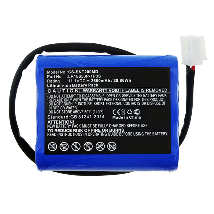 Kompatibelt Utrustningsbatteri till Solaris LR18650P-1P3S Kompatibelt Utrustningsbatteri Solaris till LR18650P-1P3S