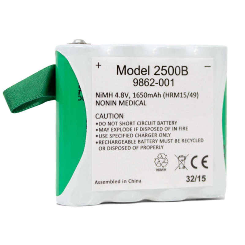 Kompatibelt Utrustningsbatteri Nonin  till 9862-001 