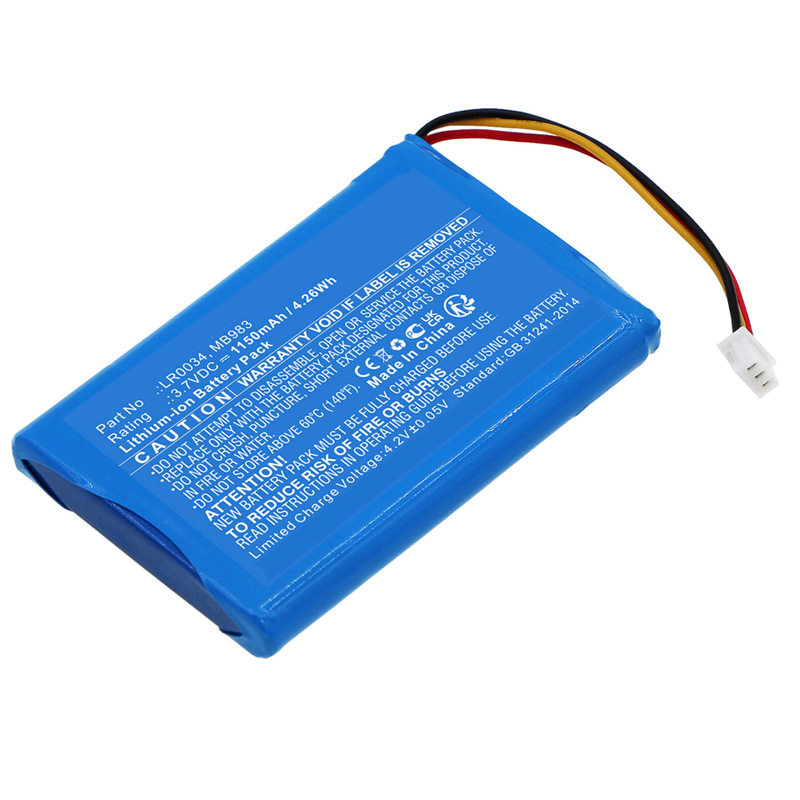Kompatibelt Utrustningsbatteri Mertrado  till 113113 