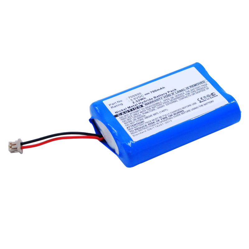 Kompatibelt Utrustningsbatteri BrandTech  till 705500 