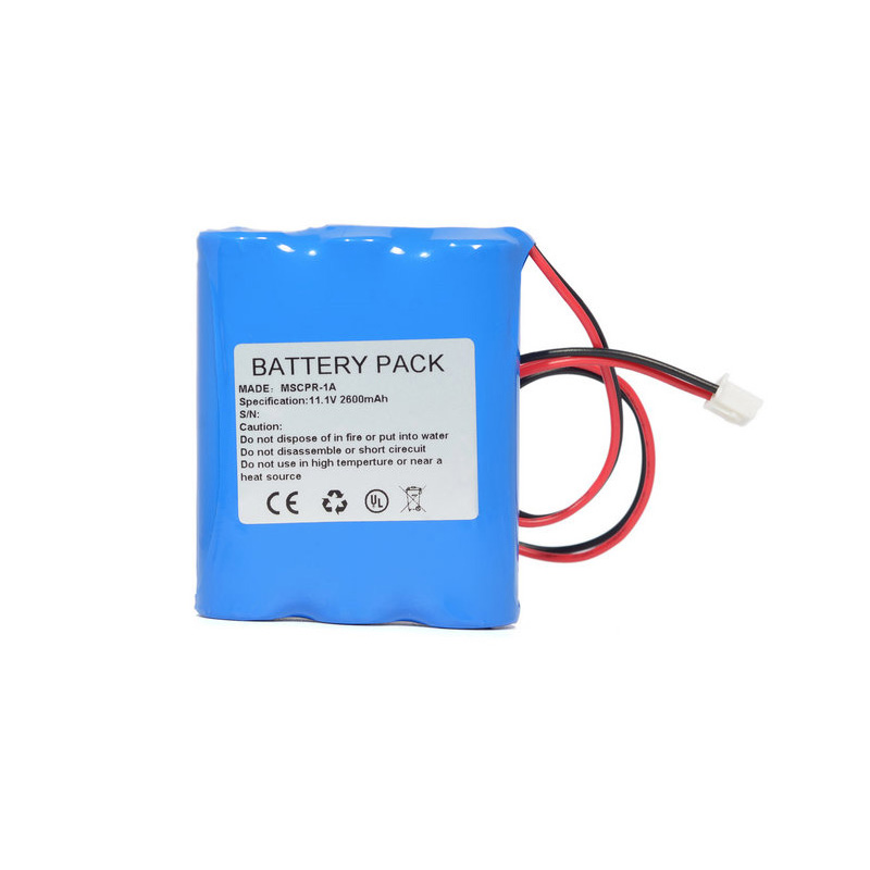 Kompatibelt Utrustningsbatteri Medsonic  till MSCPR-1B 