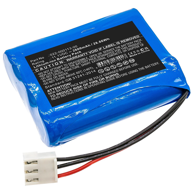 Kompatibelt Utrustningsbatteri till COMEN 022-000113-00 Kompatibelt Utrustningsbatteri COMEN till 022-000113-00