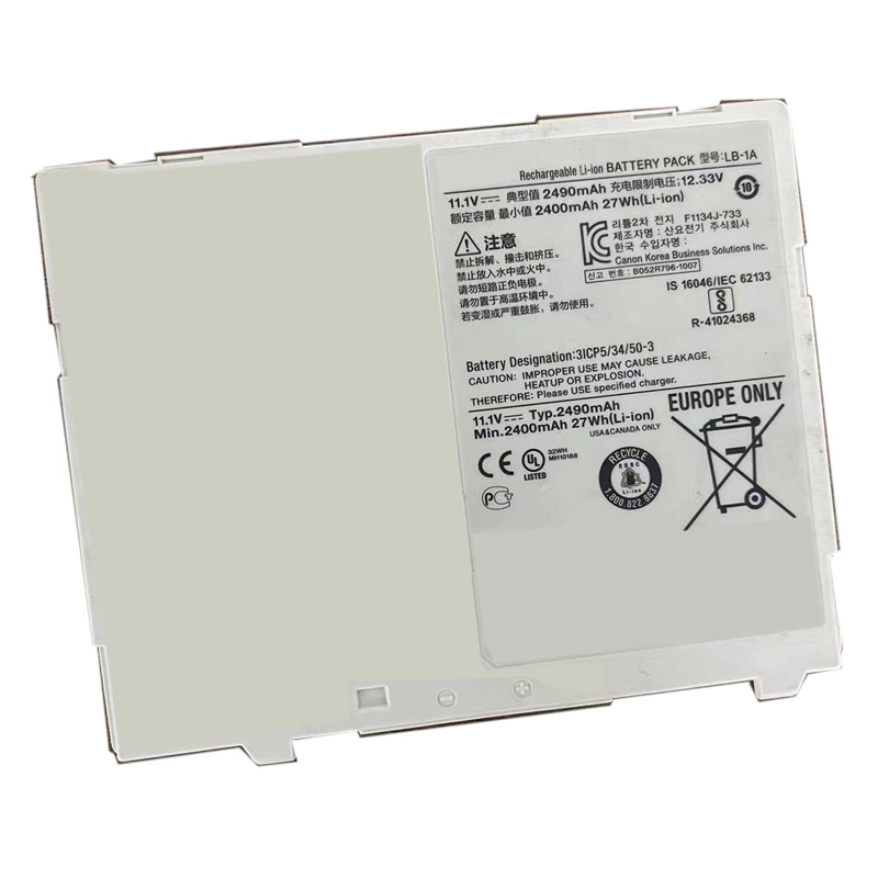 Kompatibelt Utrustningsbatteri till Canon FDXA4343RPW X-Ray Flat Panel Imager Kompatibelt Utrustningsbatteri Canon till FDXA4343RPW X-Ray Flat Panel Imager