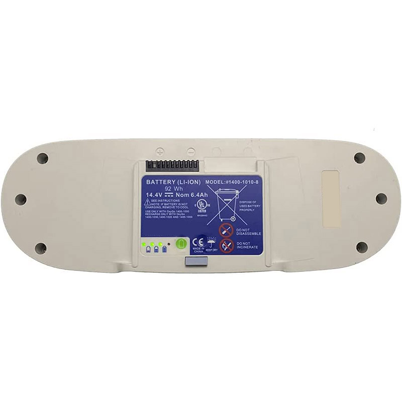 Kompatibelt Utrustningsbatteri OxyGo  till 1400-1010-8 