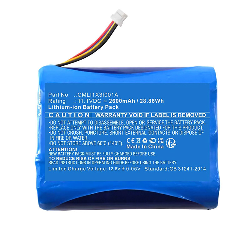 Kompatibelt Utrustningsbatteri till Zoncare iMAC300 ECG Kompatibelt Utrustningsbatteri Zoncare till iMAC300 ECG