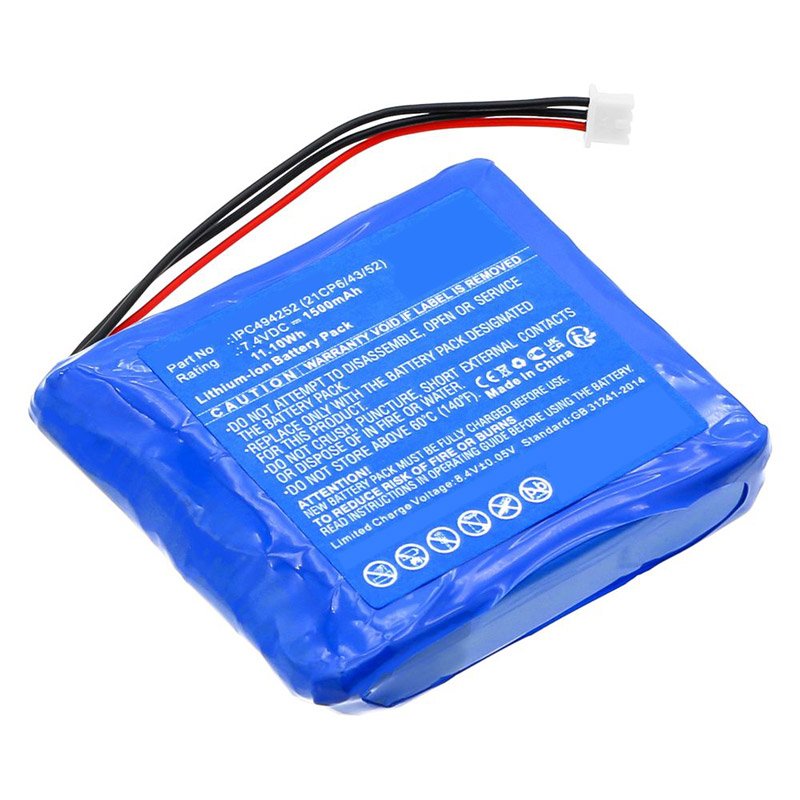 Kompatibelt Utrustningsbatteri till Medcaptain IPC494252(21CP6/43/52) Kompatibelt Utrustningsbatteri Medcaptain till IPC494252(21CP6/43/52)