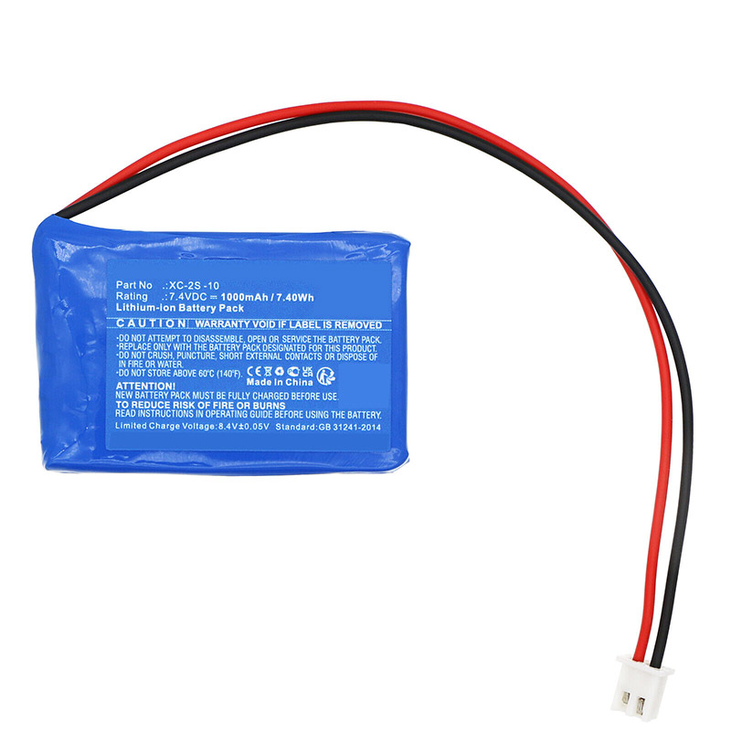 Kompatibelt Utrustningsbatteri till Sigma XC-2S-10 Kompatibelt Utrustningsbatteri Sigma till XC-2S-10