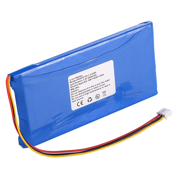 Kompatibelt Instrumentbatteri till Xtool JW3970125-7.4-4000 Kompatibelt Instrumentbatteri Xtool till JW3970125-7.4-4000