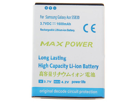 Kompatibelt Mobiltelefonbatteri till Samsung Galaxy ACE S5830 Kompatibelt Mobiltelefonbatteri Samsung till Galaxy ACE S5830