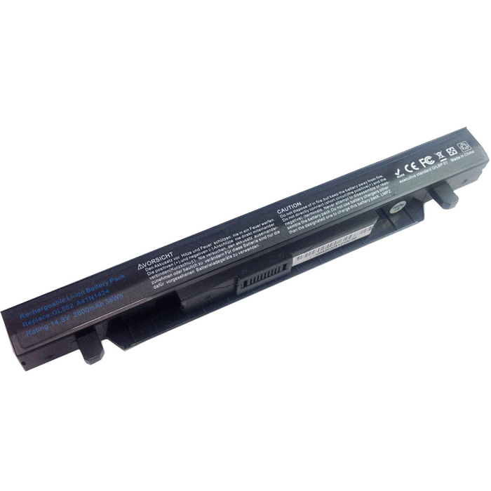 Kompatibelt Datorbatteri till ASUS ROG-GL552JX-Series Kompatibelt Datorbatteri ASUS till ROG-GL552JX-Series