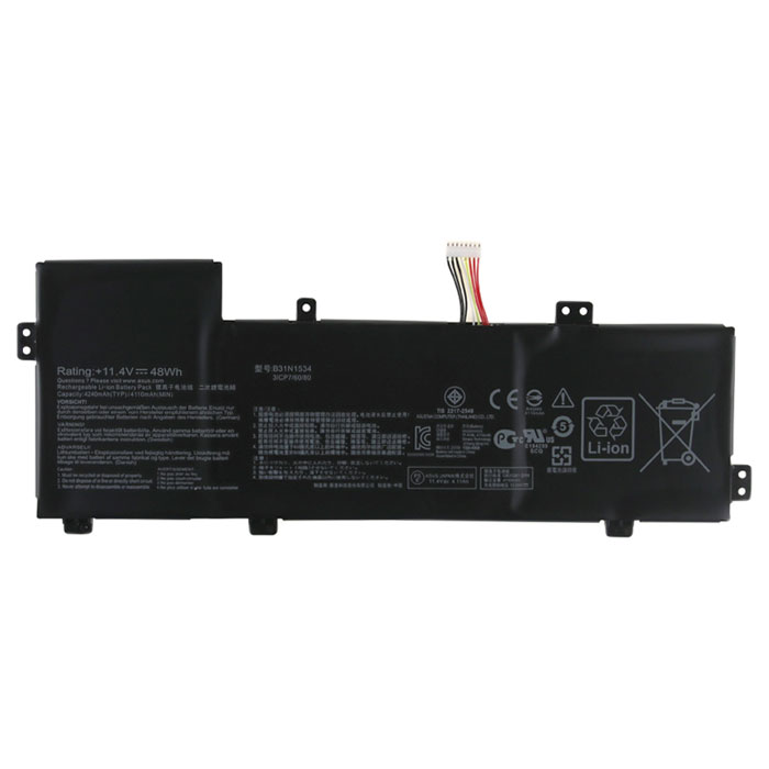 Kompatibelt Datorbatteri till ASUS ZenBook UX510UX-CN044T Kompatibelt Datorbatteri ASUS till ZenBook UX510UX-CN044T