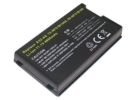 Kompatibelt Datorbatteri till ASUS A8Js Kompatibelt Datorbatteri ASUS till A8Js