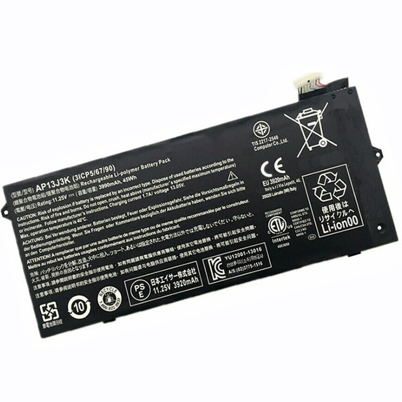 Kompatibelt Datorbatteri till ACER AP13J3K Kompatibelt Datorbatteri ACER till AP13J3K