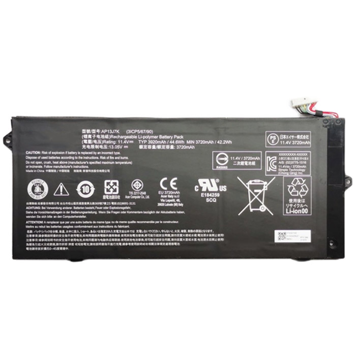 Kompatibelt Datorbatteri till ACER AP13J7K Kompatibelt Datorbatteri ACER till AP13J7K