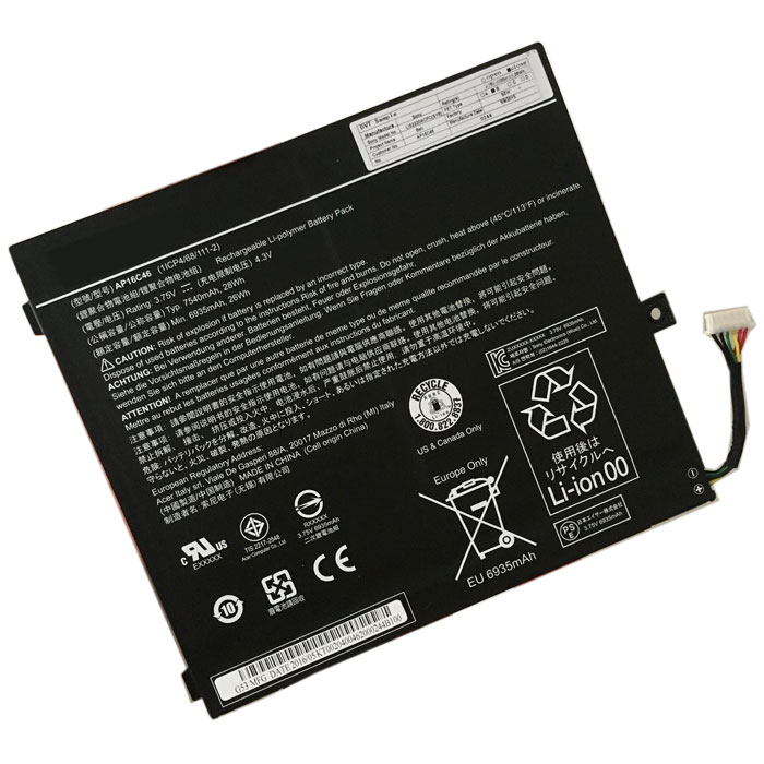Kompatibelt Datorbatteri till acer Switch 10 V(SW5-017P) Kompatibelt Datorbatteri acer till Switch 10 V(SW5-017P)