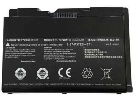 Kompatibelt Datorbatteri till CLEVO P370EM3 Kompatibelt Datorbatteri CLEVO till P370EM3