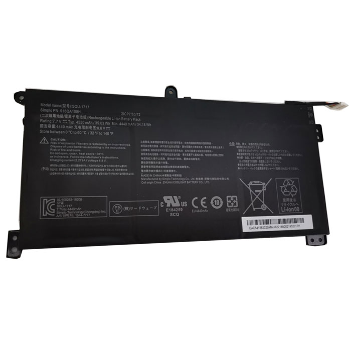 Kompatibelt Datorbatteri till SIMPLO 916QA108H Kompatibelt Datorbatteri SIMPLO till 916QA108H