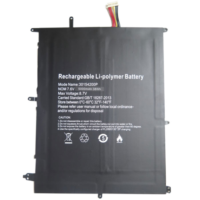 Kompatibelt Datorbatteri Jumper  till Ezbook X4 