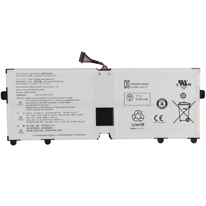 Kompatibelt Datorbatteri till LG 15Z980-R.AAS9U1 Kompatibelt Datorbatteri LG till 15Z980-R.AAS9U1