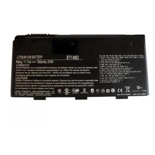 Kompatibelt Datorbatteri till MSI BTY-M6D Kompatibelt Datorbatteri MSI till BTY-M6D
