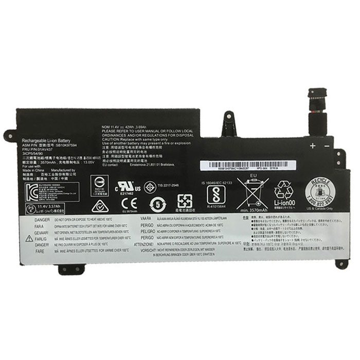Kompatibelt Datorbatteri till LENOVO Thinkpad New S2 2018(20L1A00DCD) Kompatibelt Datorbatteri LENOVO till Thinkpad New S2 2018(20L1A00DCD)