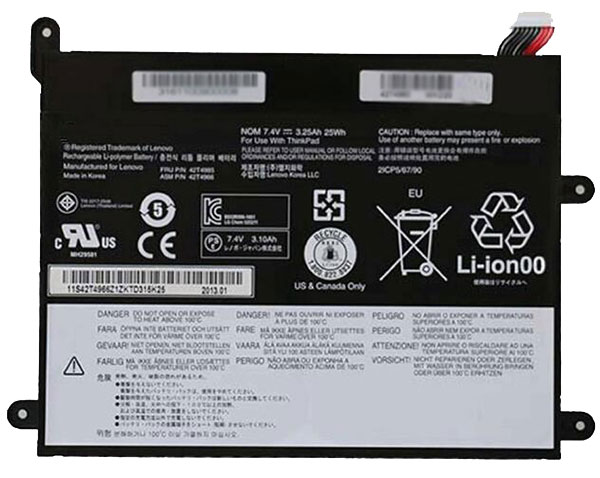 Kompatibelt Datorbatteri till LENOVO ThinkPad Tablet 1838 10.1 inch Kompatibelt Datorbatteri LENOVO till ThinkPad Tablet 1838 10.1 inch