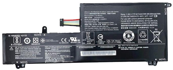 Kompatibelt Datorbatteri till LENOVO LI6L6PC1 Kompatibelt Datorbatteri LENOVO till LI6L6PC1