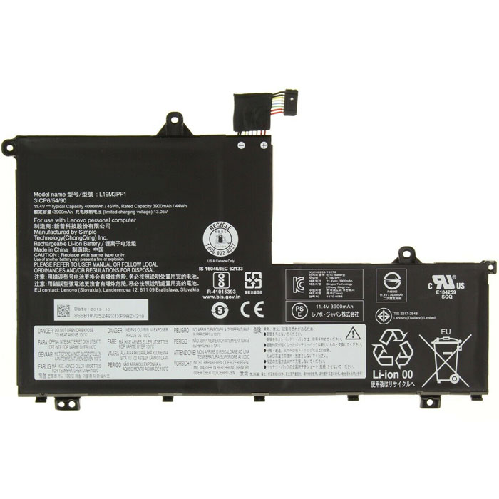 Kompatibelt Datorbatteri till LENOVO L19M3PF9 Kompatibelt Datorbatteri LENOVO till L19M3PF9