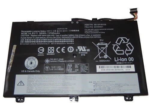 Kompatibelt Datorbatteri till LENOVO 00HW000 Kompatibelt Datorbatteri LENOVO till 00HW000