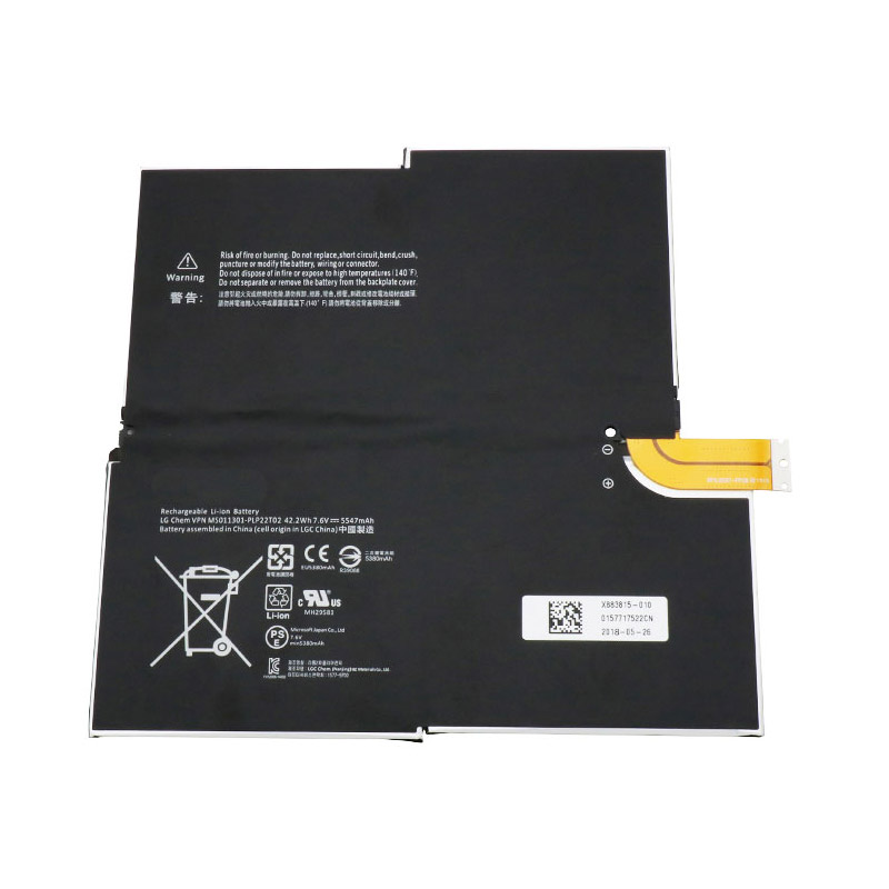 Kompatibelt Datorbatteri till Microsoft MS011301-PLP22T02 Kompatibelt Datorbatteri Microsoft till MS011301-PLP22T02