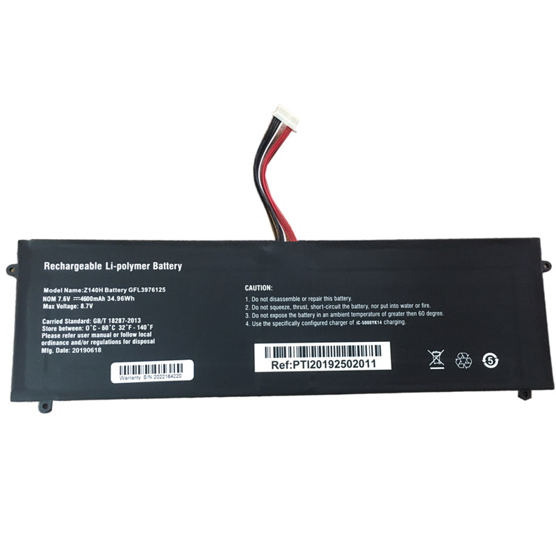 Kompatibelt Datorbatteri till Jumper Z140H Kompatibelt Datorbatteri Jumper till Z140H