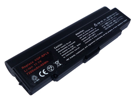 Kompatibelt Datorbatteri till SONY VGP-BPL9C Kompatibelt Datorbatteri SONY till VGP-BPL9C